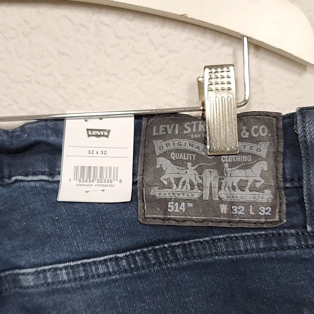 NWT Levi"s 514 Straight Flex Men Jean SZ. 32x32 Stretch - Picture 8 of 8